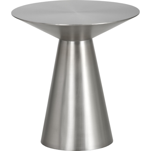 Carmel Side Table in Polished Stainless Steel